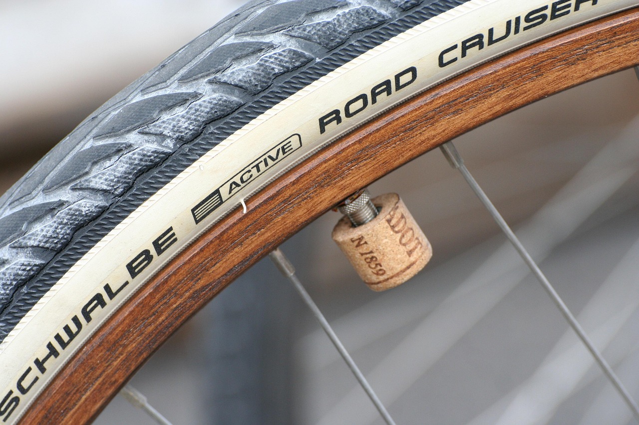 bicycle, velo, wood, cork, pneu, spokes, valve, ride, style, zurich, ecologically, sustainable, climate, locomotion, air, oxygen, soft, feather, simple, metal, round, fashionable, part, profile, quickly