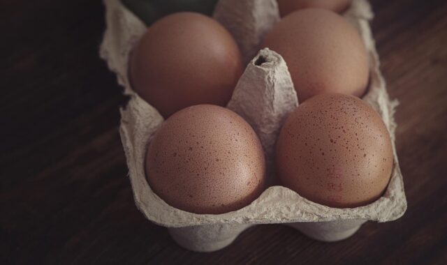 eggs, chicken eggs, egg box, brown eggs, raw eggs, egg packaging, food, close up