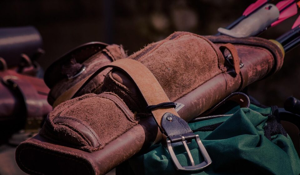 arrows, belt, buckle, leather pouch, leather quiver, quiver, quiver, quiver, quiver, quiver, quiver