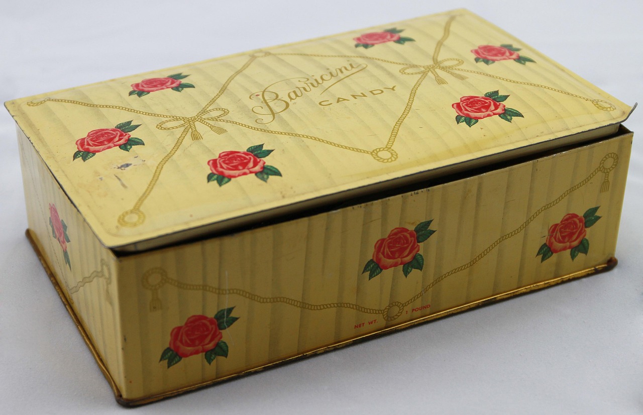 vintage candy box, candy box, antique, antique box, metal box, old box, old candy box, old gift box, gift box, candy, vintage box, vintage, candy box, candy box, candy box, candy box, candy box, metal box, candy, vintage box, vintage box, vintage box