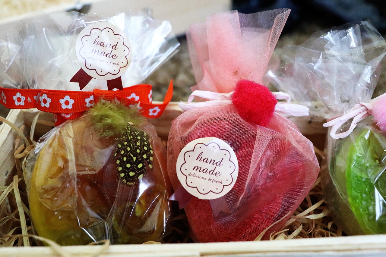 handmade gift, gift packaging, homemade, gift box, present, wrapped gift, ribbon, mesh bag, artisan, festive, craft, packaging design, cute gift, eco packaging, natural packaging, gift wrap, hand crafted, handmade label, party favor, colorful gift, wooden box, rustic gift, celebration, creative wrap, holiday packaging