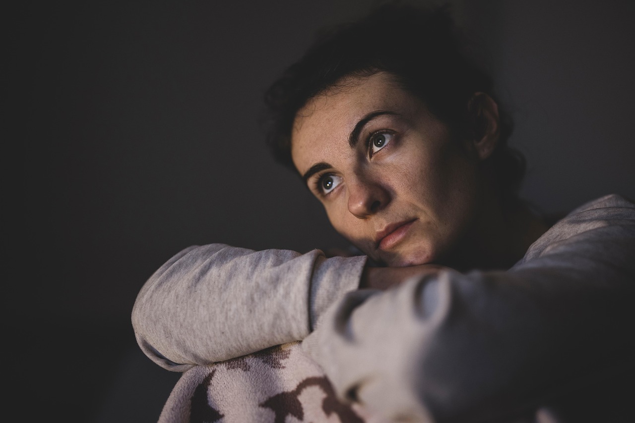 portrait, woman, sad girl, watch, watching tv, girl, unhappy, emotional, sad, single, home, television, screen, look, looking, female portrait