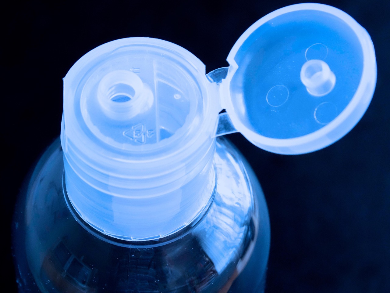 plastic, bottle, transparent, light blue, lid, open, bottle, bottle, bottle, bottle, bottle